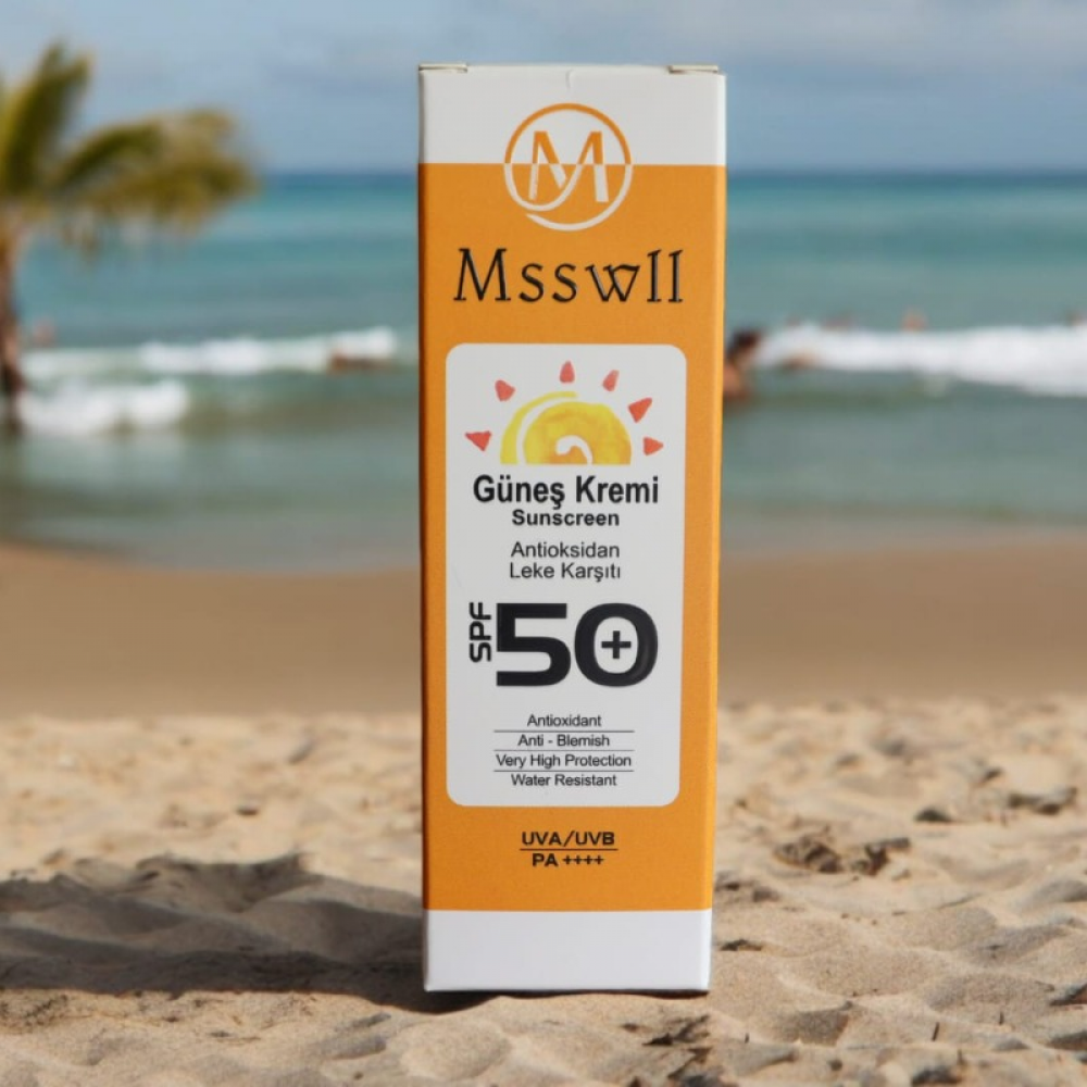 MİSSWELL 50+ SPF LEKE KARŞITI GÜNEŞ KREMİ (50 ml)